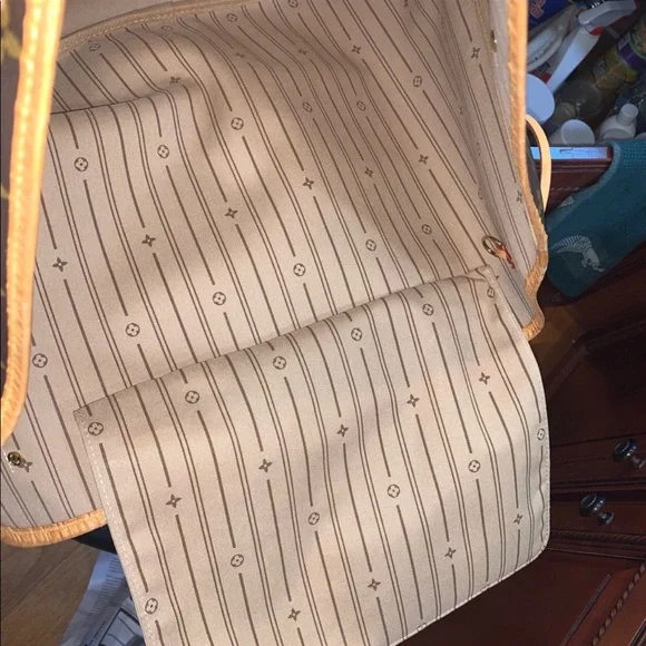 ‼️SOLD on ♏️‼️LV NEVERFULL MM GORG EUC/DUST BAG - Picture 6 of 13